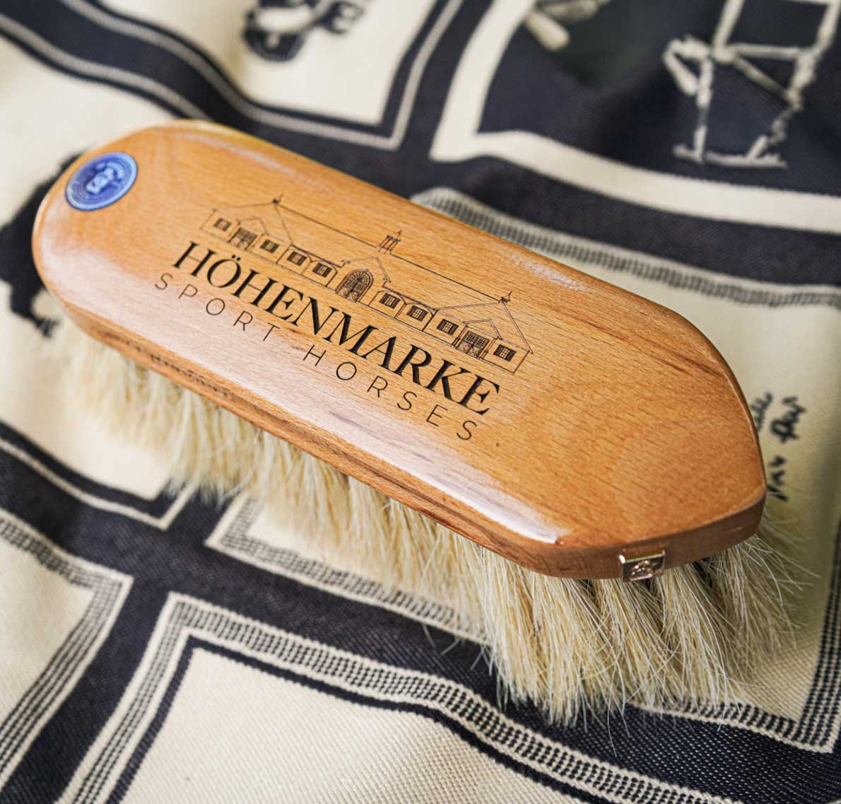 Equestrian Branding, Custom Products & Websites | SP RHODES 27 SP Rhodes custom engraved horse gift body brush with farm logo